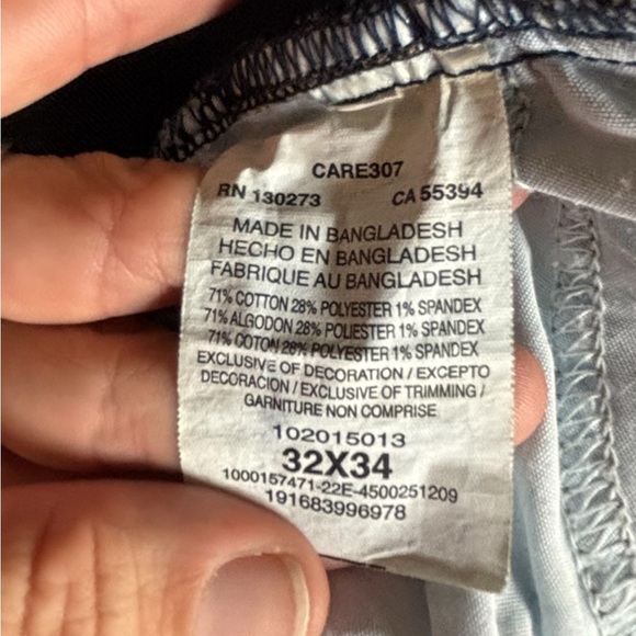 Lee Women's Blue Straight-Leg Jeans Size 32x34 (31) - Picture 5 of 9